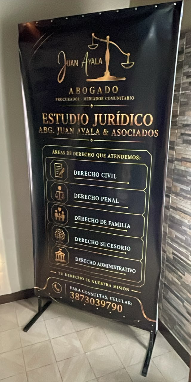 Estudio Jurídico Juan Ayala & Asociados — Salvador Mazza, Salta